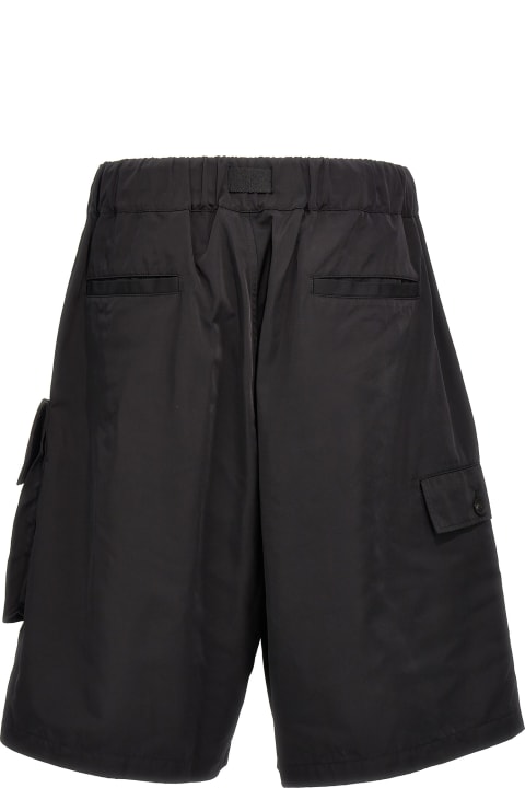 Y-3 Pants for Men Y-3 'nyl Twill' Bermuda Shorts