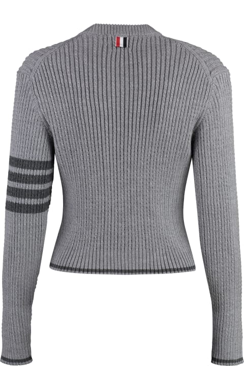 Thom Browne for Women Thom Browne Virgin Wool Sweater