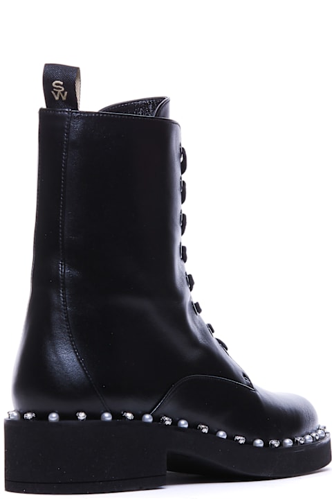 Stuart Weitzman Boots for Women Stuart Weitzman Reverie Lace Up Booties