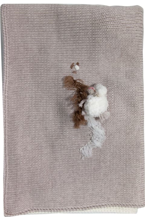 Accessories & Gifts for Baby Girls Piccola Giuggiola Wool Blanket