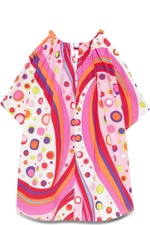 Pucci for Kids Pucci Fabric Dresses