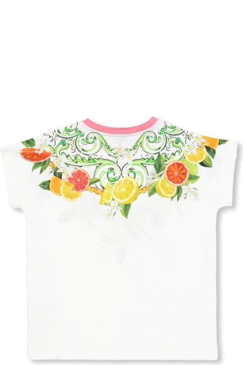 Dolce & Gabbana Sale for Kids Dolce & Gabbana Dolce & Gabbana Kids T-shirt With Citrus Motif