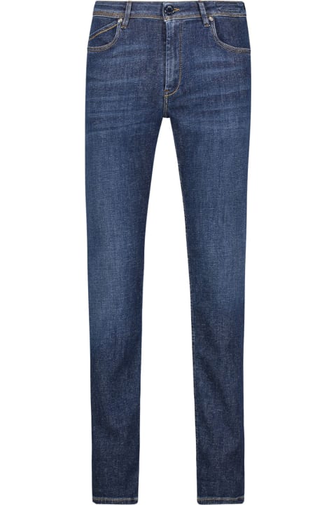 Jeans for Men Re-HasH Slim Fit Jeans In Dark Denim