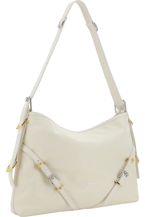Givenchy Totes for Women Givenchy Ivory Medium Voyou Bag