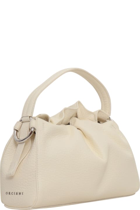 Orciani Shoulder Bags for Women Orciani Cream Handbag