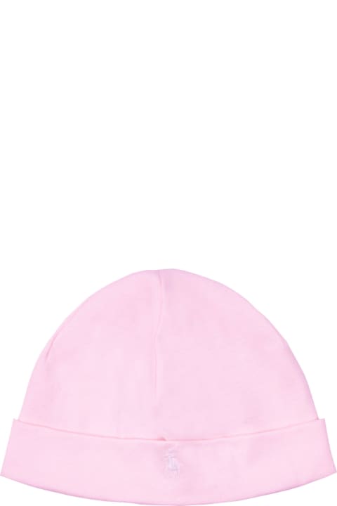 ベビーガールズ Ralph Laurenのアクセサリー＆ギフト Ralph Lauren Cotton Hat