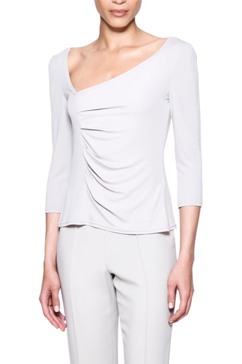 Giorgio Armani ملابس علوية لـ السيدات Giorgio Armani Sweater With Asymmetrical Neckline