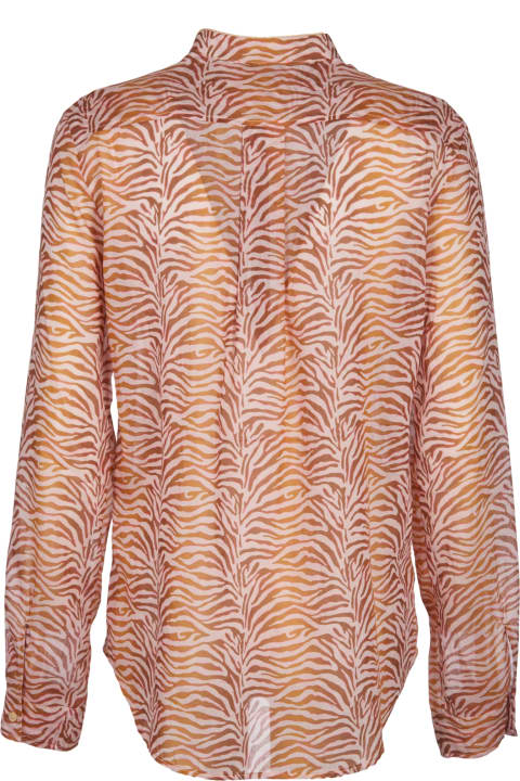 Forte_Forte for Women Forte_Forte Round Collar Printed Shirt