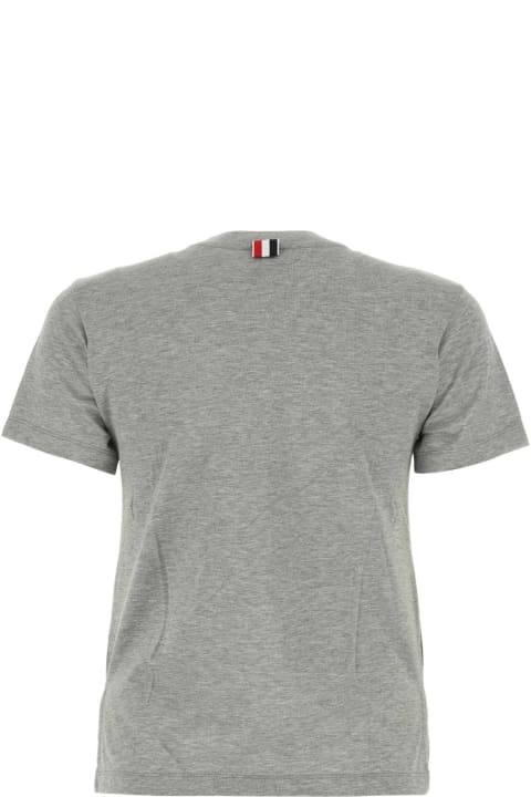 Sale for Women Thom Browne Grey Cotton T-shirt