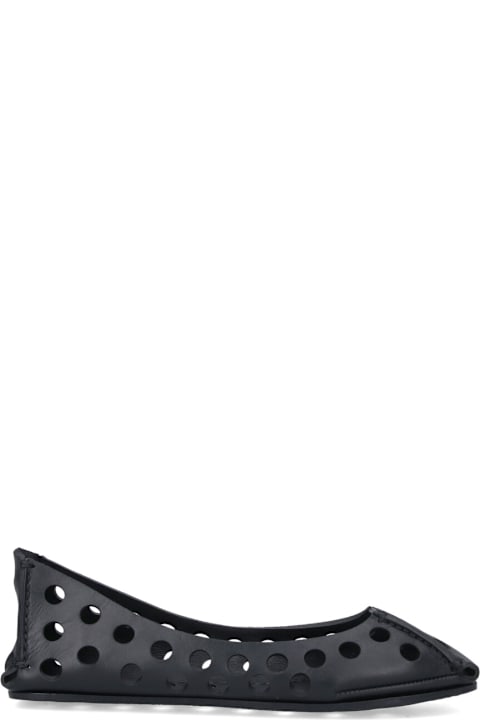 Alaia لـ Women Alaia Leather Ballet Flats