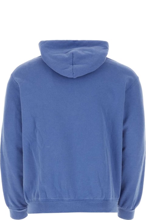 Wild Donkey Fleeces & Tracksuits for Men Wild Donkey Melange Blue Cotton Sweatshirt