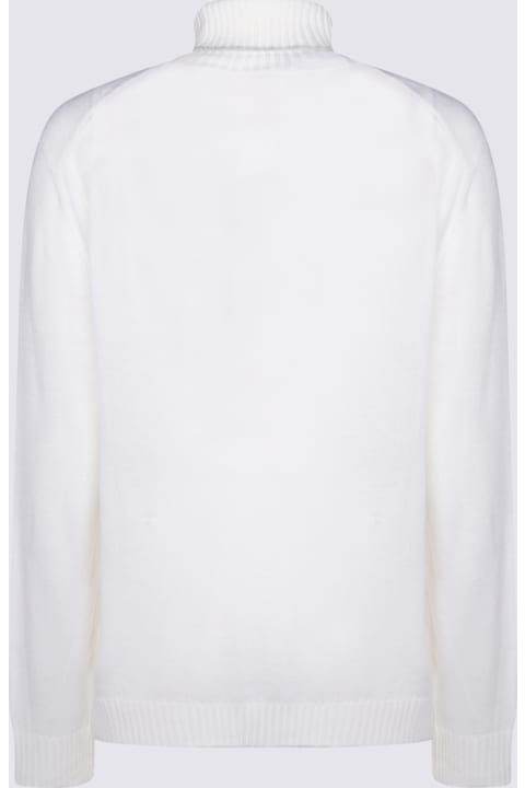 Eleventy Sweaters for Men Eleventy White Wool Knitwear