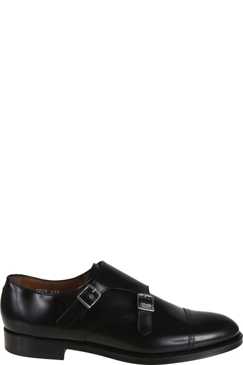 Loafers & Boat Shoes for Men Doucal's Double Buckle Cap Toe