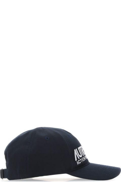 Autry Hats for Men Autry Midnight Blue Cotton And Polyester Baseball Cap