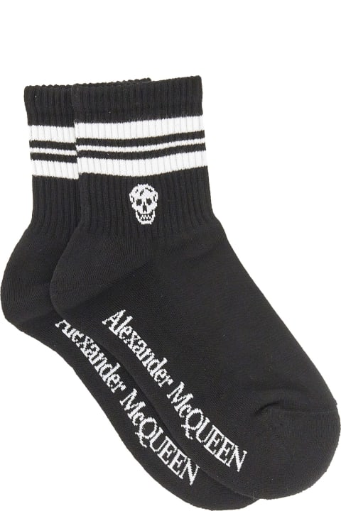 Underwear & Nightwear for Women Alexander McQueen Socks With Logo