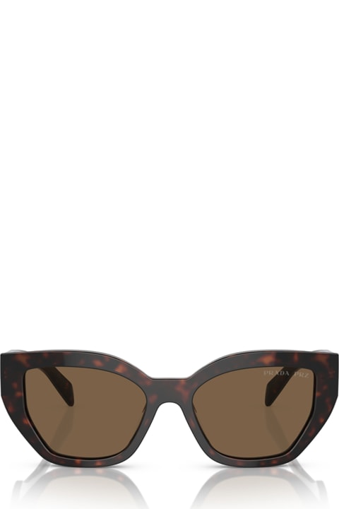 Prada Eyewear Eyewear for Women Prada Eyewear Pr A09s Briar Tortoise Sunglasses