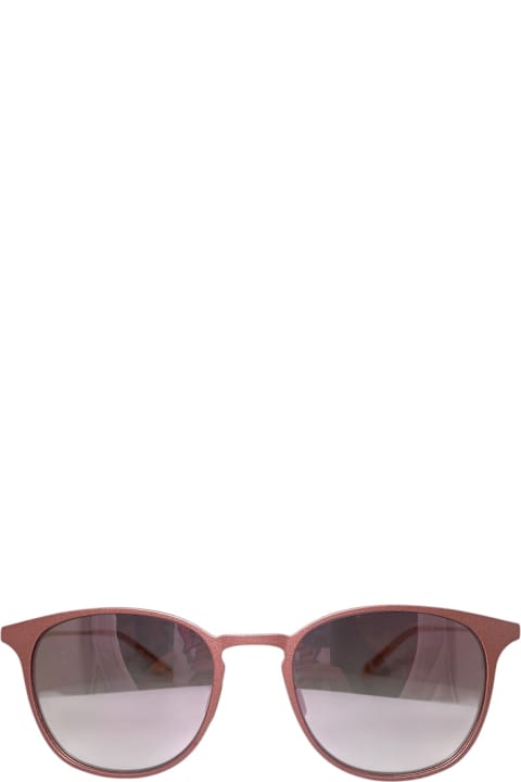 Garrett Leight لـ Kids Garrett Leight Garrett Leight Kinney Metal - Beige Sunglasses