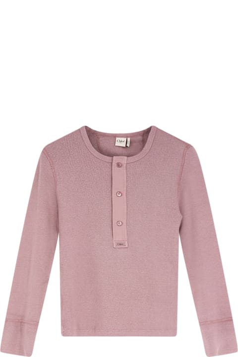 Homeware Chloé Ribbed Cotton T-shirt