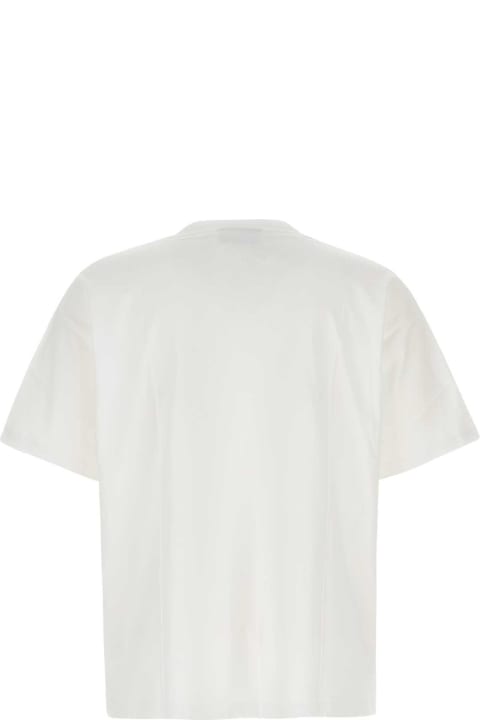 メンズ VTMNTSのトップス VTMNTS White Cotton Oversize T-shirt