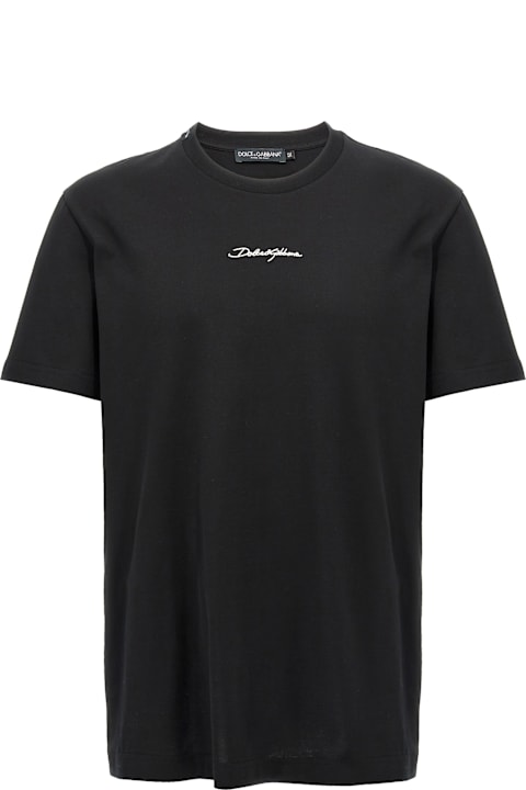 Homeware Dolce & Gabbana Logo Embroidery T-shirt