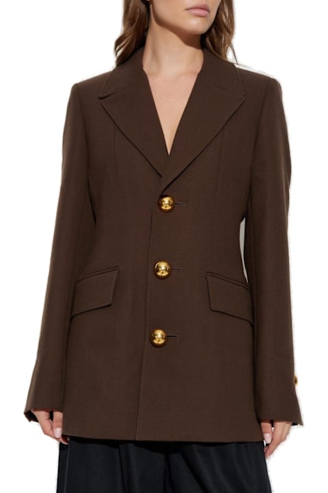 Ami Alexandre Mattiussi Coats & Jackets for Women Ami Alexandre Mattiussi Single-breasted Tailored Blazer