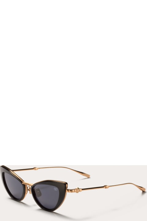 Fashion for Women Valentino Eyewear Viii - Rose Gold / Black Sunglasses