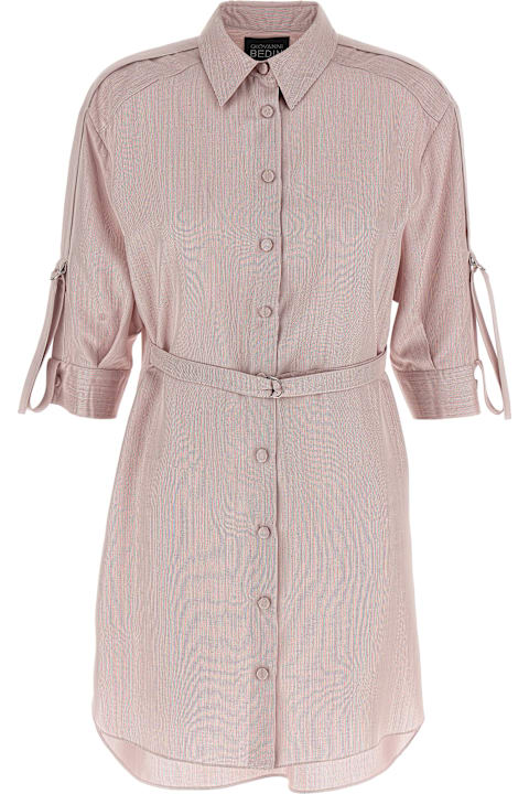 Giovanni Bedin Clothing for Women Giovanni Bedin Striped Silk Dress