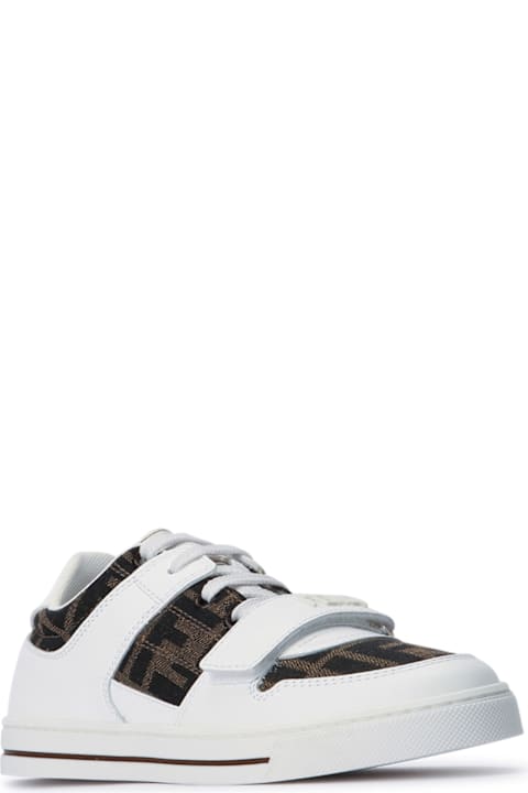 Fendi Shoes for Boys Fendi Sneaker Vitello+tess.jacq.ff