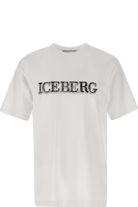 メンズ新着アイテム Iceberg Cotton T-shirt