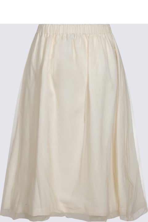 Fabiana Filippi for Women Fabiana Filippi White Viscose Skirt