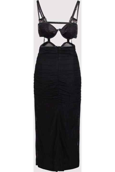 Dolce & Gabbana Clothing for Women Dolce & Gabbana Sheer Midi Dress