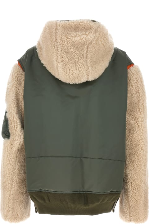 Homeware Sacai Faux Fur Insert Jacket