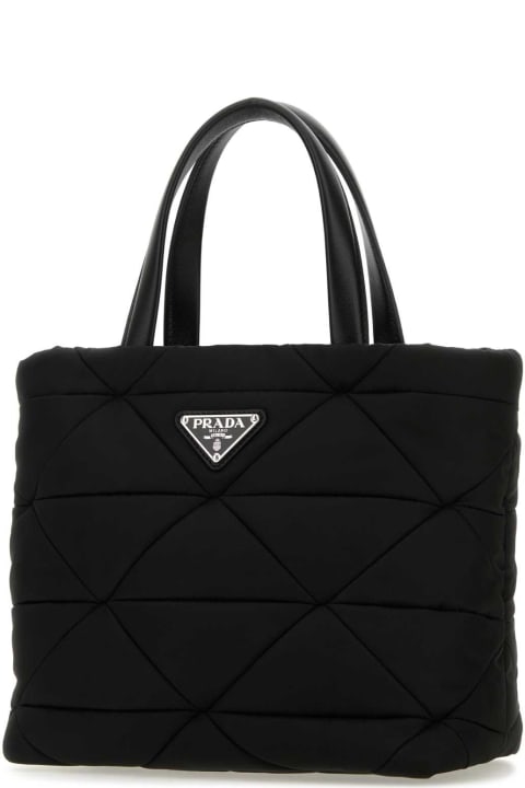 Prada Totes for Women Prada Black Re-nylon Handbag