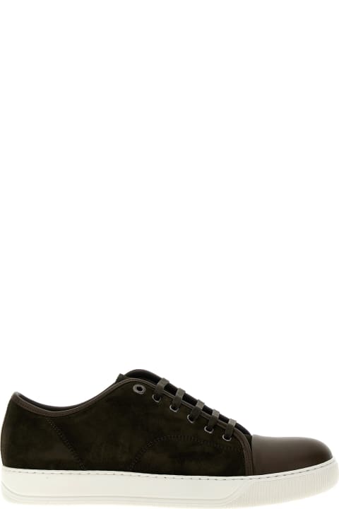 Shoes Sale for Men Lanvin Nappa Suede Sneakers