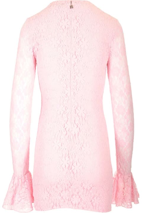 Homeware Rotate by Birger Christensen Lace Dress With Puff Sleeves