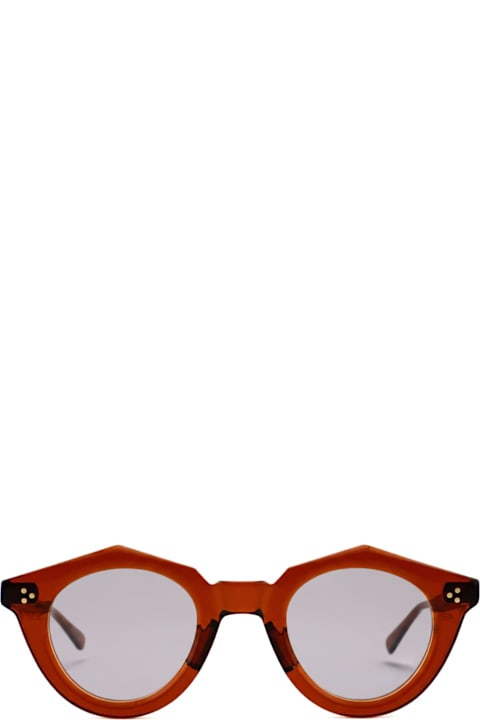 Max Pittion لـ Kids Max Pittion Voila 44 - French Beer Dark / Light Grey Lens Sunglasses