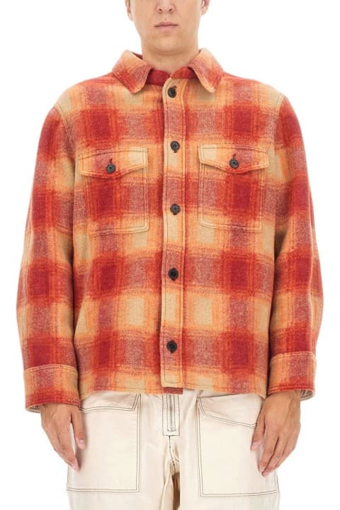 Isabel Marant Shirts for Men Isabel Marant Checked Long-sleeved Shirt