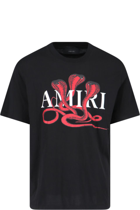 AMIRI Topwear for Men AMIRI 'poison' Printed T-shirt