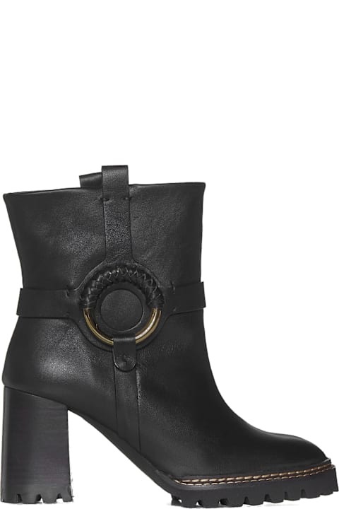 See by Chloé Boots for Women See by Chloé Hana Leather Boots