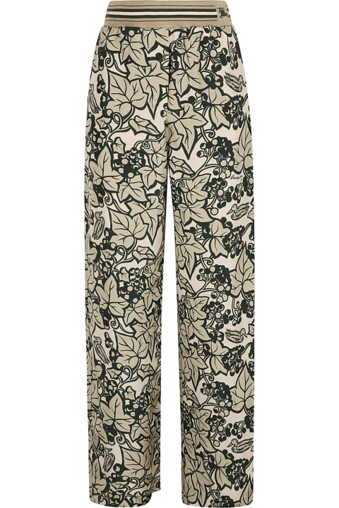 Burberry سراويل طويلة وقصيرة لـ السيدات Burberry Printed Trousers