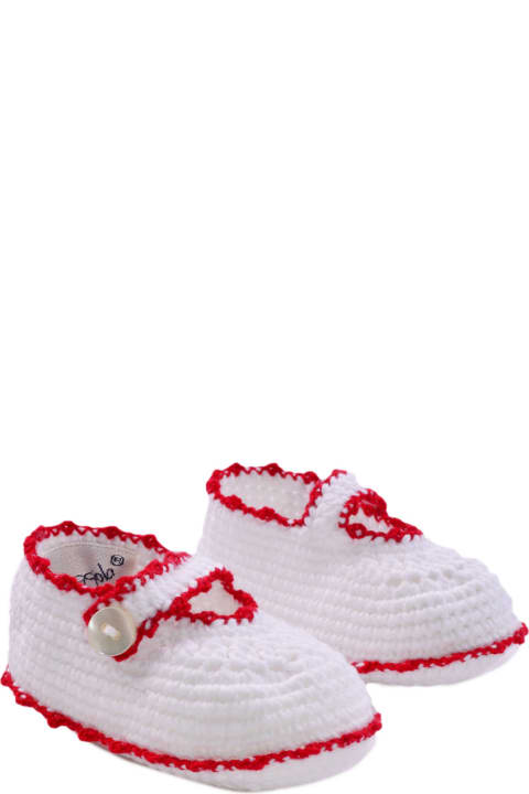 Accessories & Gifts for Baby Girls Piccola Giuggiola Cotton Shoes