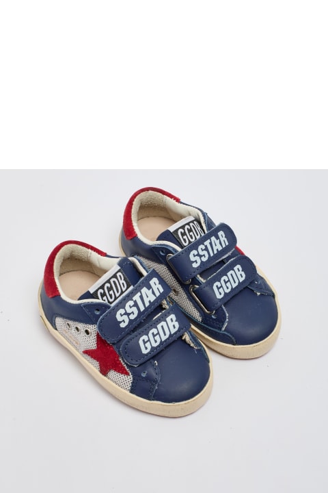 Golden Goose Shoes for Boys Golden Goose Old School Velcro Sneaker