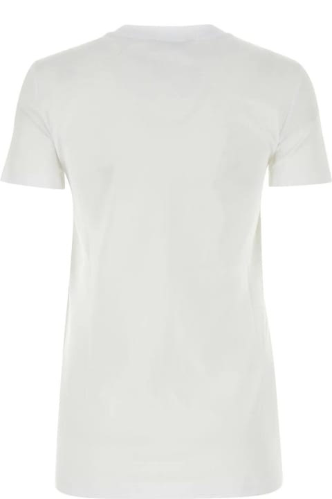 Max Mara Topwear for Women Max Mara White Cotton Taverna T-shirt