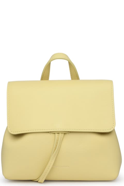 Backpacks for Women Mansur Gavriel Small 'lady Soft' Bag In Yellow Leather