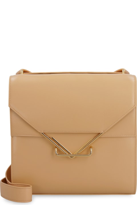 The Clip Leather Crossbody Bag