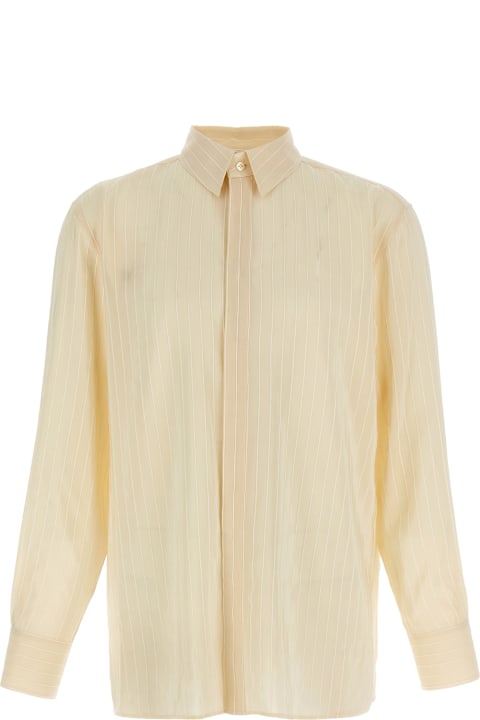 Shirts for Men Saint Laurent Striped Shirt