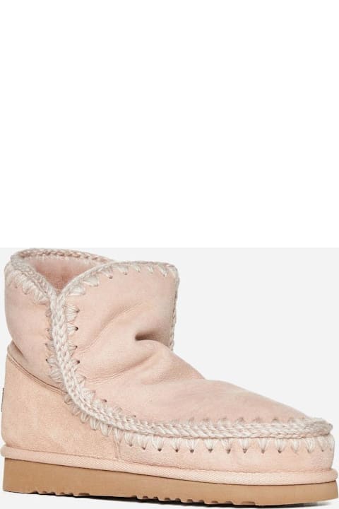Homeware Mou Rose Beige Eskimo 18 Ankle Boots