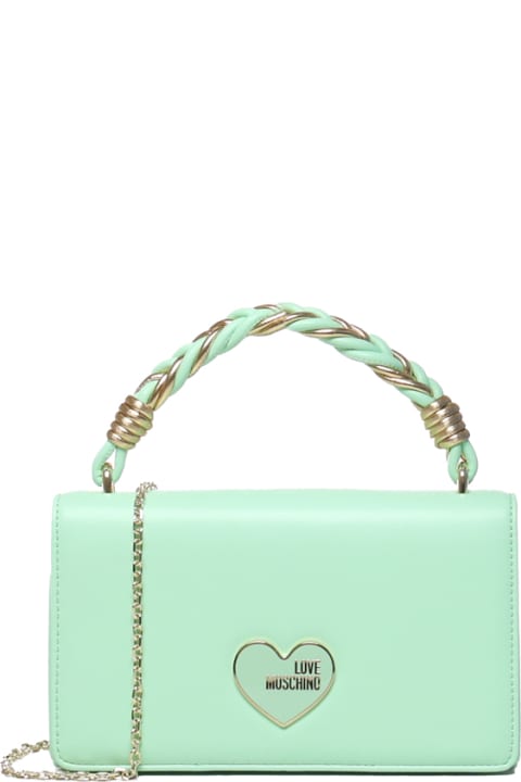 ウィメンズ新着アイテム Love Moschino Handheld Handbag With Chain Shoulder Strap