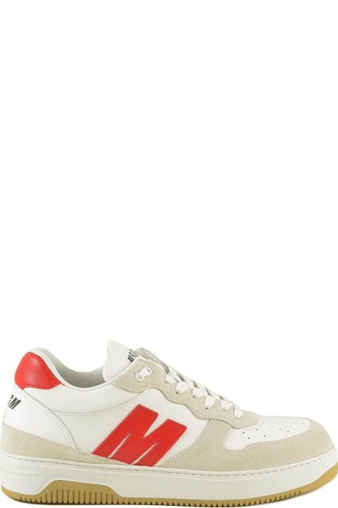 Men's White / Red Shoes