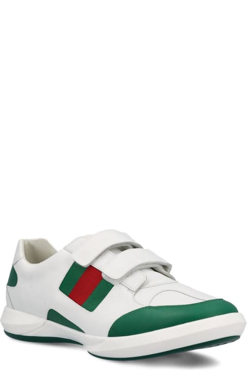 Shoes for Boys Gucci Ace Web Details Trainers